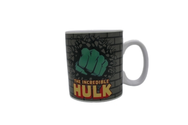 Hulk Heat Changing Mug, Tasse mit Thermoeffekt